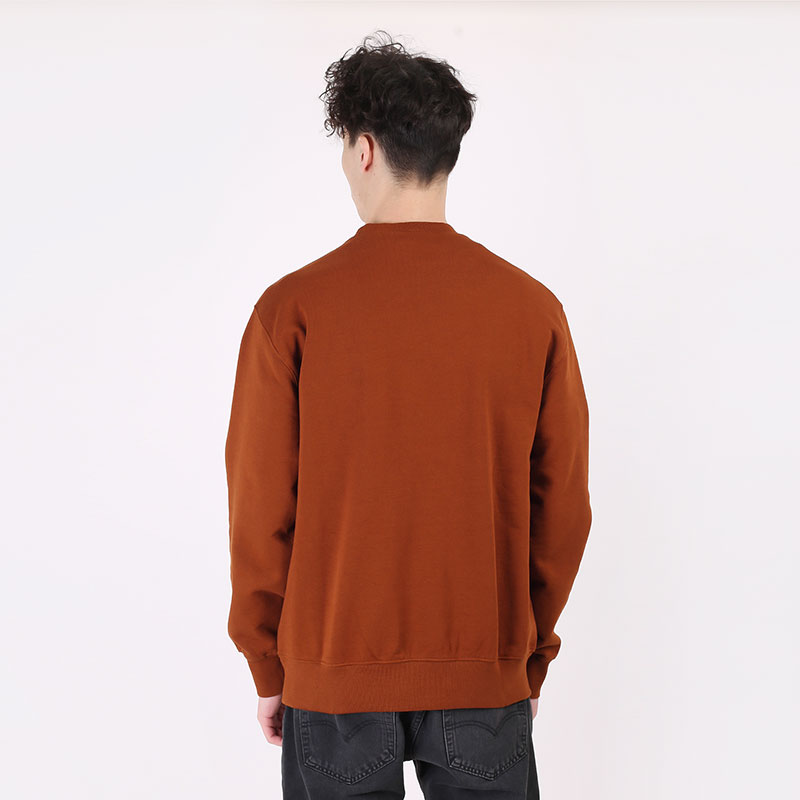 Мужская толстовка Carhartt WIP Pocket Sweat (I027681-brandy)  - цена, описание, фото 5